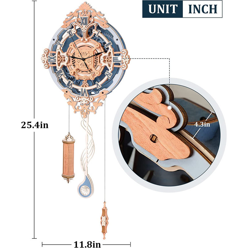Horloge murale 11,8 "