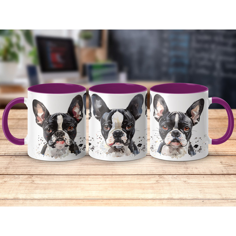 Ceramic Coffee Mug, Purple