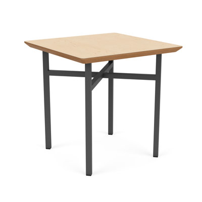 Avon Rx Healthcare Waiting Reception Square End Table Metal Frame 20X20" High Pressure Laminate Top