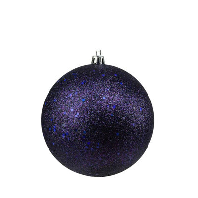 Ornement boule de Noël mat incassable commercial
