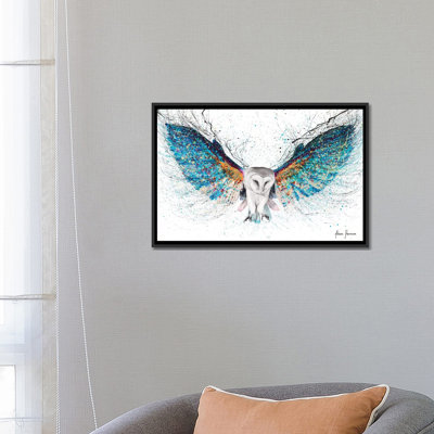 «Opulent Night Owl» par Ashvin Harrison - impression d'art graphique