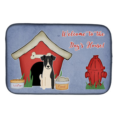 Tapis de séchage terrier fox house smooth