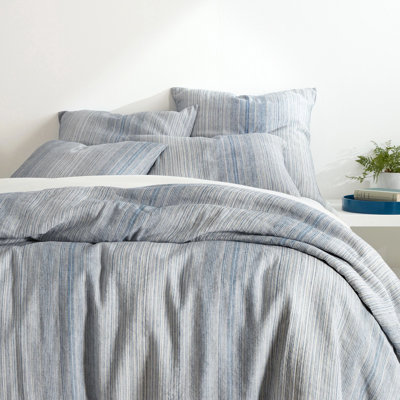 Sterling Stripe Linen Duvet Cover Set