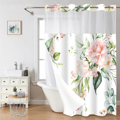 Double-Layer Shower Curtain