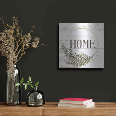 «Family Farmhouse I» par Grace Popp, art mural en métal