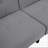 Folding Ottoman Sofa Bed with stereo (Gray)