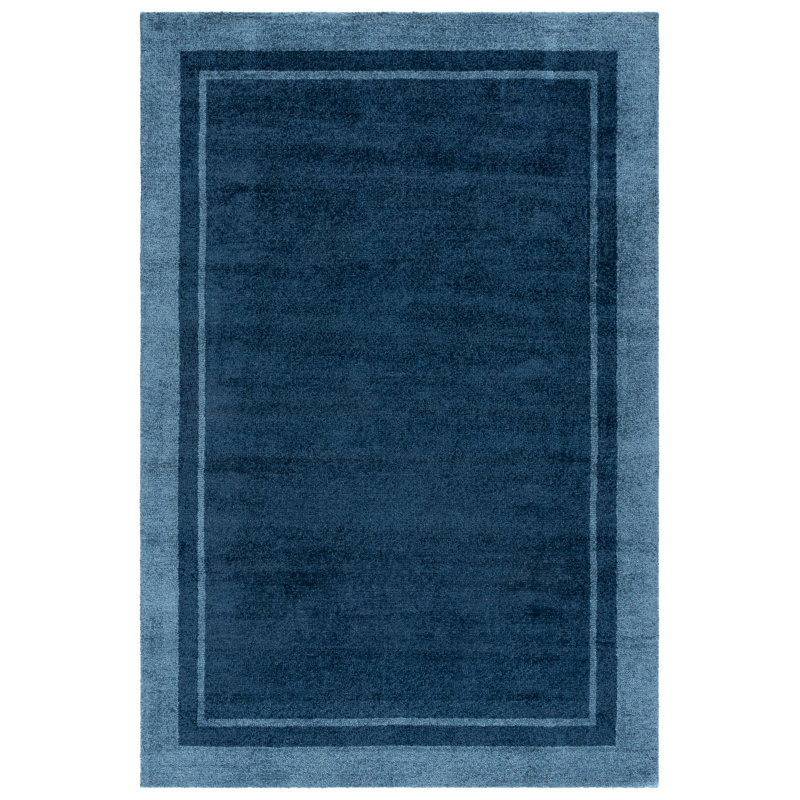 Rayonne / viscose touffetée à la main Mirage; Tapis d'intérieur en coton, Rectangle 9' x 12'