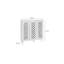 Matthias 20 Pair Shoe Storage Cabinet