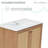 Classe 30" Freestanding Bathroom Vanity in Golden Oak with Sink Top-1349872248-1359200111