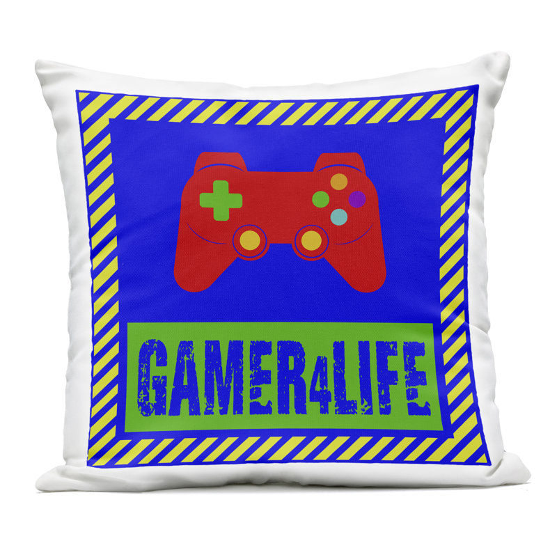 Coussin extérieur Gamer 4 Life, imprimé par Marcus Prime