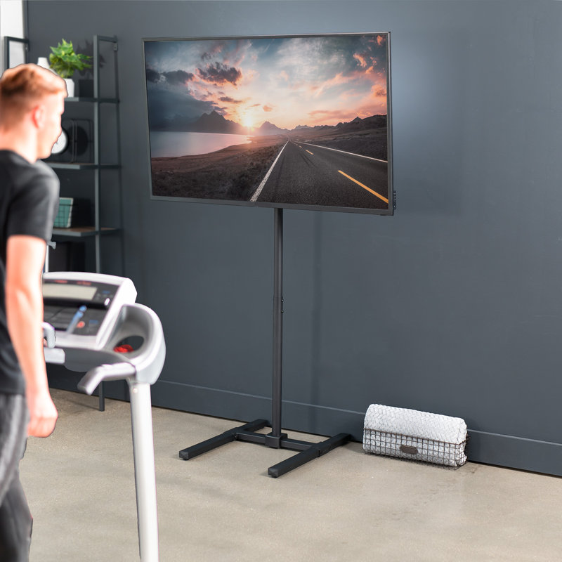 Extra Tall Black TV Floor Stand for 13" to 50" Screens