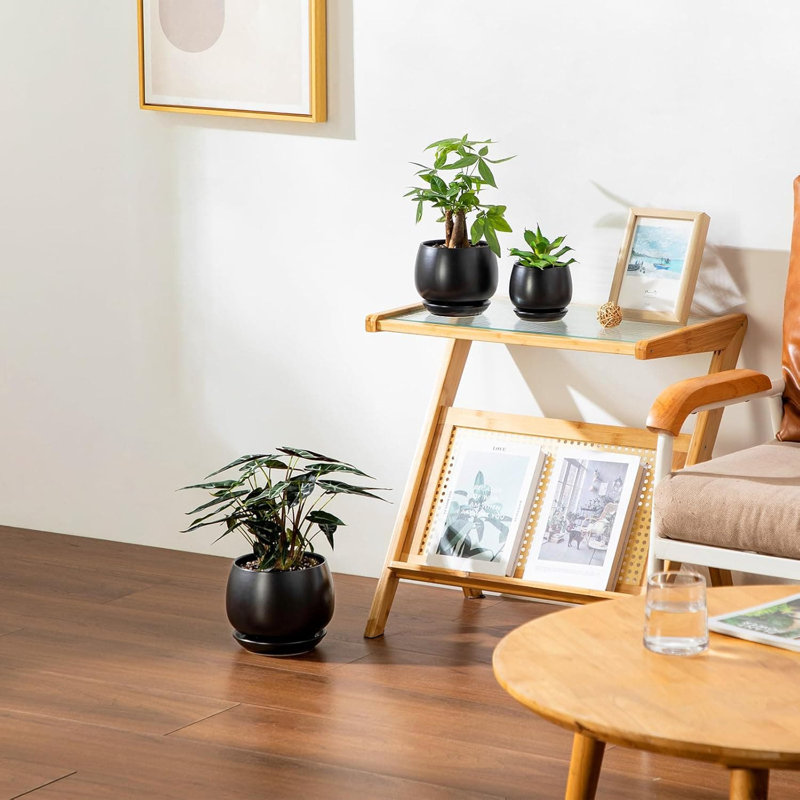Planter, Black