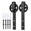 Roulettes en aluminium pour porte de grange coulissante