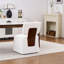 Chaise parsons ivoire