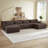 Cloud Couch Convertible U-Shape Sectional Sofa with Ottoman, No Assembly Required