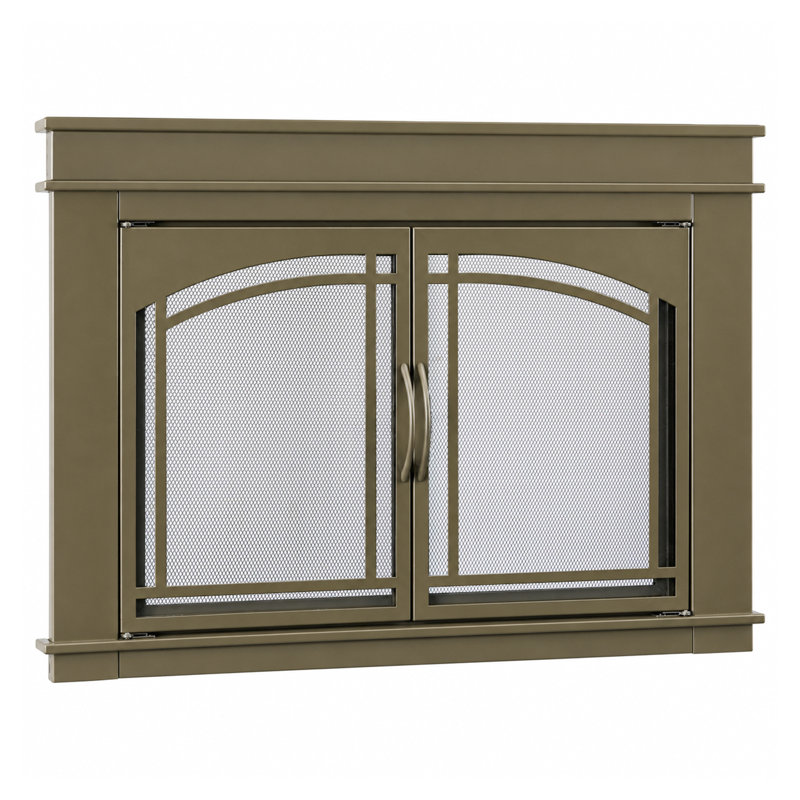 Portes en verre Duluth Forge Branford, Bronze