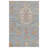 Pacific Ushak Wool Weft 4x6 Lt.Blue / Ivory Transitional Hand Knotted Area Rug