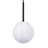 Lucent 6" Alabaster Mini Pendant Light Black Modern Ceiling Pendant-993204228-993204231