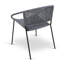 Fauteuil Cove / gris anthracite / blanc-1424051380