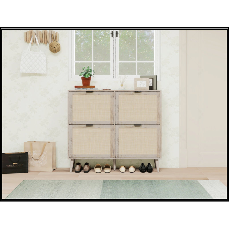4 Door Shoe Rack