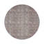 Iznik Gold Purple Vegan Leather Round Coasters-251915780