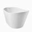 Baignoire autoportante ergonomique en acrylique de qualité spa