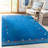 Danette Southwestern Wool Blue Area Rug-444799774