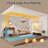  1500W Electric Fireplace Heater with Realistic Flame Effect, Adjustable Thermostat Space Heater for Large Room