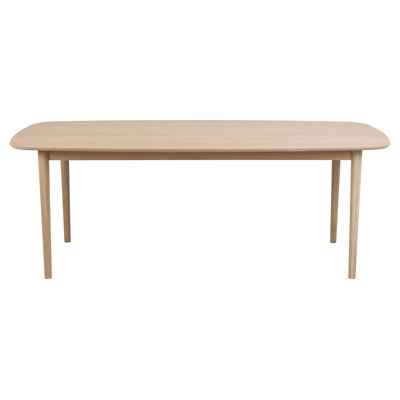 Jerold Extendable Oak Solid Wood Base Dining Table