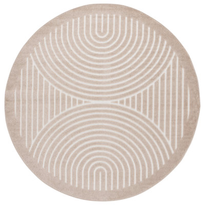 Tapis à rayures Mehikdip Stella Performance
