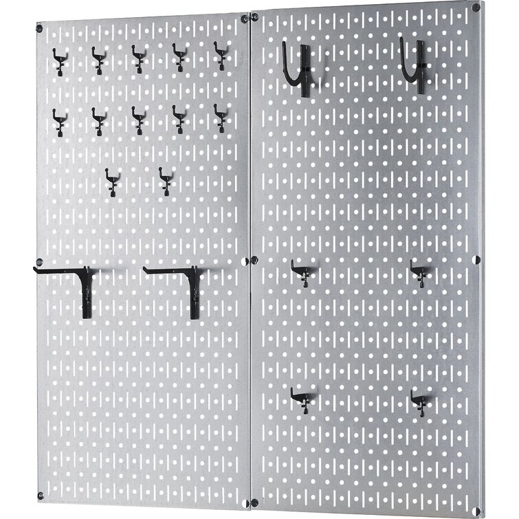 WFX Utility™ Reinertown 22.12'' H x 27.95'' W Wood Pegboard & Reviews