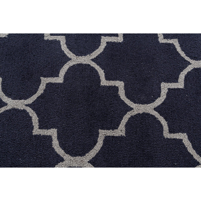 Tapis bleu marine Oberlin