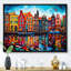 City Amsterdam Popart I - impressions sur toile Amsterdam-1928386875-1929162558