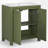 30" Single Bathroom Vanity With Ceramic Top-114236558