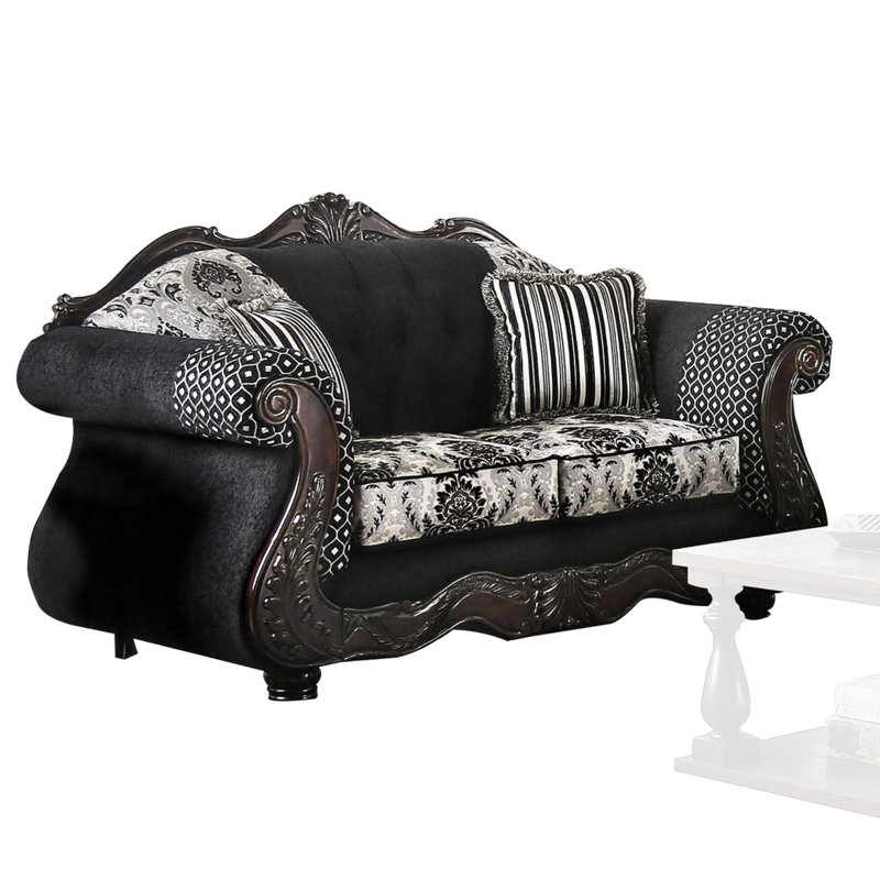 Causeuse Elnaz, Gris chenille