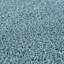 Myshaggy Collection Rugs Solid Design in Duck egg blue-1318494858