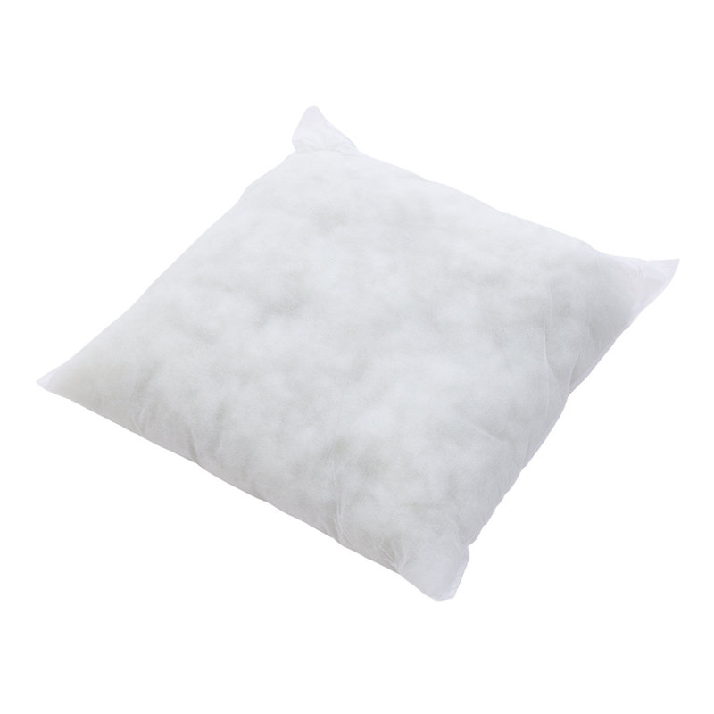 Marzell Cotton Square Cushion, White, 45cm x 45cm