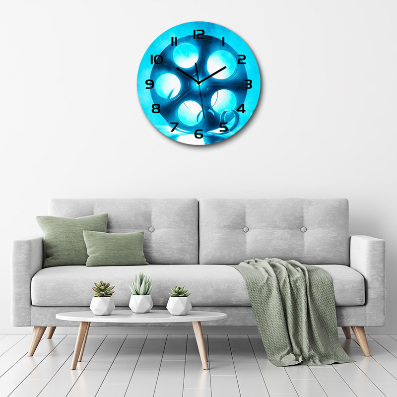 Jhanna Glass Wall Clock