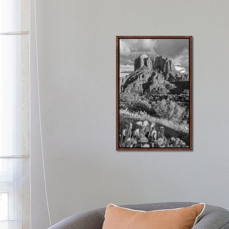 Cathedral Rock, Coconino National Forest, Arizona 1 Piece Wall Art on Canvas, 66.04 cm H x 45.72 cm W