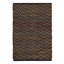 Chevy Chevron Area Rug in Brown/Black Jute-40752448
