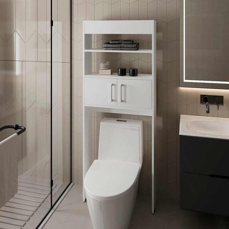 Au-dessus de l'armoire de toilette Jozz, blanc