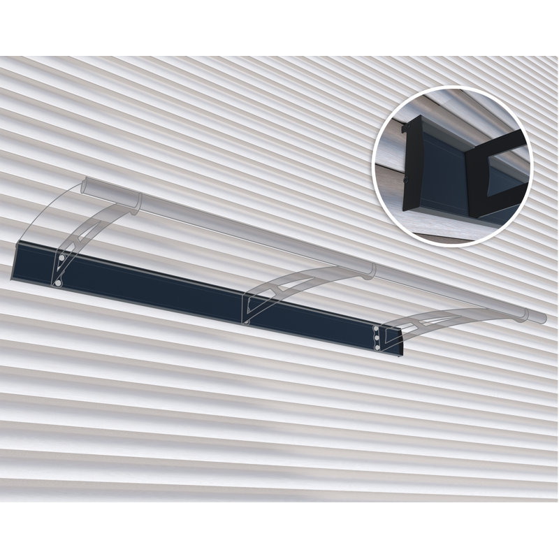 Palram - Canopia Aquila 7 W Door Awning Siding Kit