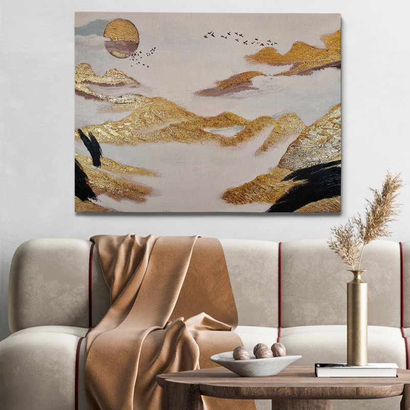 Elena - Wrapped Canvas Painting, 70cm H x 70cm W x 3cm D