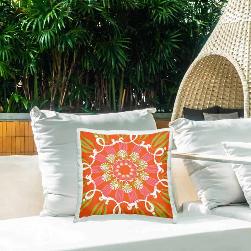 Coussin intérieur/extérieur Floral
