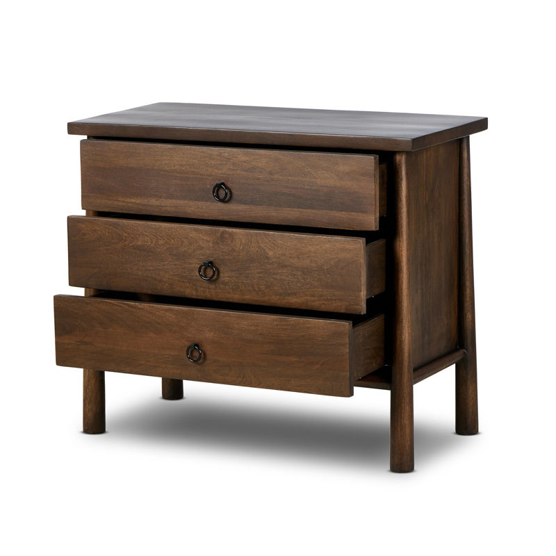 Freddie 3 - Drawer Dresser, Brown
