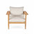 Terassi Outdoor Acacia Wood Lounge Chair, Set of 2