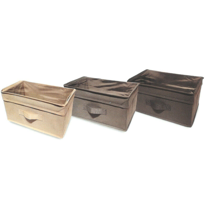 17 Stories Fabric Decorative Bin, Grey