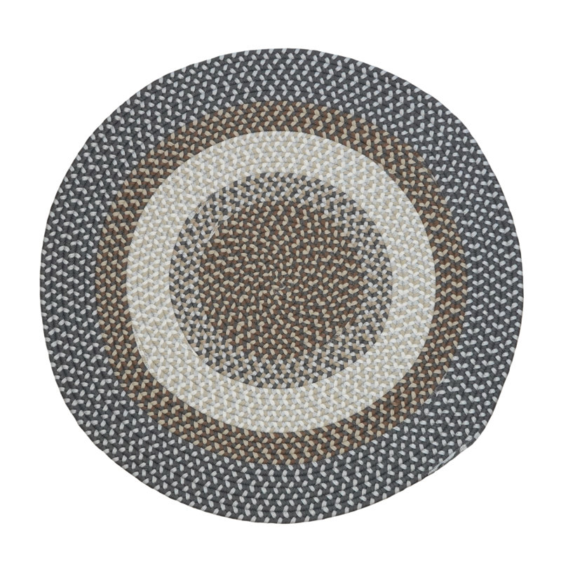 Benson Creek Border Area Rug, Round 6'