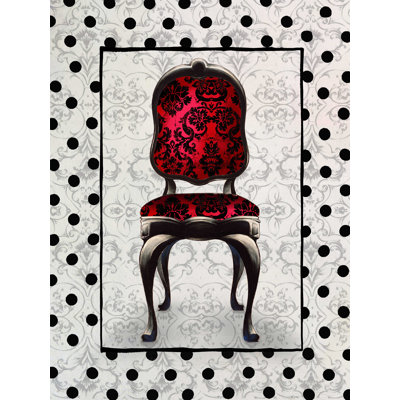 " Red Pattern Chair 1 "