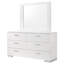 Commode 6 tiroirs avec miroir Dulcey